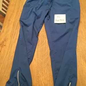 Royal blue scrub pants
